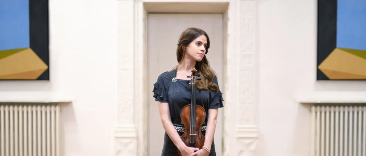 Experience the Mesmerising Performance of Violinist Emma-Marie Kabanova with Coles Miller